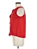 Knox Rose Red Sleeveless Blouse Size M - photo 5