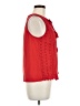 Knox Rose Red Sleeveless Blouse Size M - photo 4
