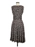 DressBarn Paisley Gray Cocktail Dress Size 8 - photo 2