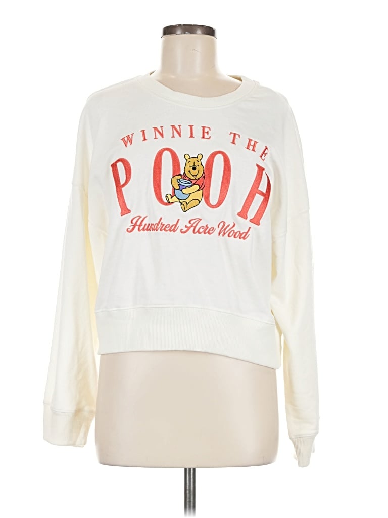 Pre-owned Disney Sweatshirt In White