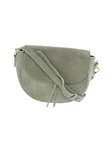 Madewell The Elsewhere Tie Saddlebag in Suede (view 1)