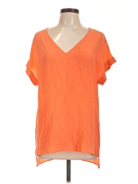 Lavender Brown Short Sleeve Top