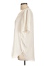 Banana Republic 100% Polyester Ivory Short Sleeve Blouse Size L - photo 5