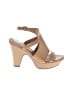 Linea Paolo Tan Heels Size 8 - photo 1