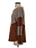 Lovely Melody Color Block Brown Pullover Sweater Size S - photo 5