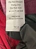 Lularoe Print Burgundy Leggings Size 2X (TC2) - photo 6