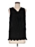 Pleione Black Sleeveless Blouse Size M - photo 1