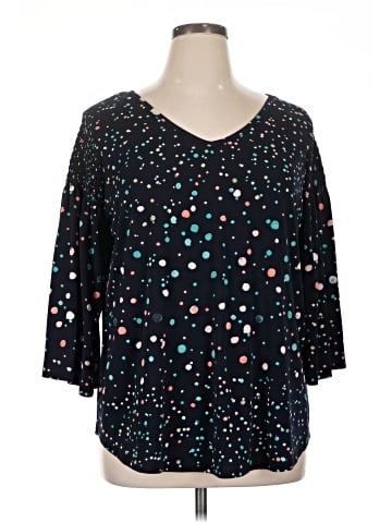 Evri 3/4 Sleeve Top (view 1)