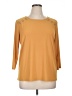 Jaclyn Smith Orange 3/4 Sleeve Top Size XL - photo 1
