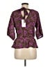 Aligne 100% Viscose Purple 3/4 Sleeve Blouse Size EU 40 / US 10 - photo 2