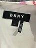 DKNY 100% Polyester Graphic Gray Cocktail Dress Size 6 - photo 7