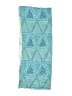 Old Navy 100% Polyester Paisley Blue Scarf One size - photo 2