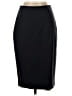 Theory Solid Black Wool Skirt Size 0 - photo 1
