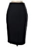 Theory Solid Black Wool Skirt Size 0 - photo 2