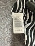 MICHAEL Michael Kors 100% Polyester Animal Print Black Short Sleeve Blouse Size L - photo 8