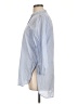 Ann Taylor Blue 3/4 Sleeve Button-Down Shirt Size L - photo 5
