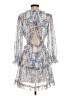 Unbranded Paisley Blue Cocktail Dress Size S - photo 2