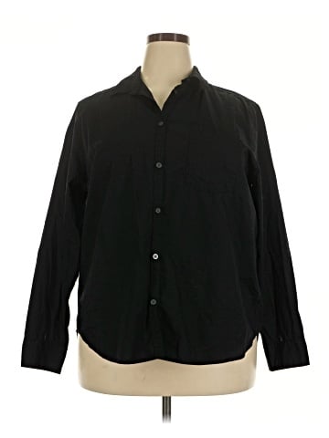 Gap Long Sleeve Button-Down Shirt (view 1)