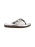 Skechers Silver Flip Flops Size 8 - photo 1