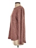 Pink Clover 100% Polyester Tweed Burgundy Pullover Sweater Size M - photo 5