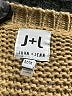 John & Jenn 100% Acrylic Chevron-herringbone Tan Poncho Size M - photo 7