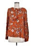 Altar'd State 100% Rayon Orange Long Sleeve Blouse Size M - photo 1