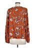 Altar'd State 100% Rayon Orange Long Sleeve Blouse Size M - photo 2