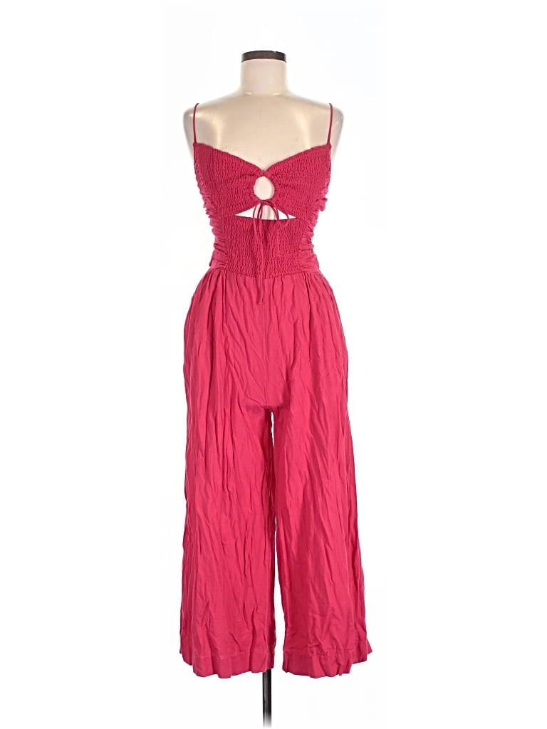 Pre-owned Free People Jumpsuit In Red