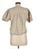Zara Tan Short Sleeve Blouse Size M - photo 2