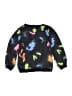 Shein 100% Polyester Black Long Sleeve T-Shirt Size 7 - photo 2