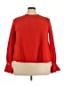 Pomander Place Red Long Sleeve Blouse Size 3X - photo 1