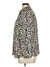 Talbots 100% Polyester Animal Print Ivory Long Sleeve Blouse Size XL - photo 5