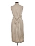 J. McLaughlin Solid Tan Casual Dress Size M - photo 2