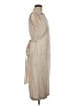 J. McLaughlin Solid Tan Casual Dress Size M - photo 4