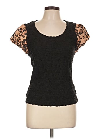 DKNY Short Sleeve Top (view 1)