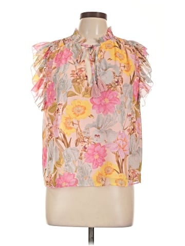 Olivaceous Sleeveless Blouse (view 1)