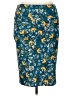 Lularoe Print Teal Casual Skirt Size XL - photo 1