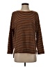 Mod Ref Brown Long Sleeve Top Size S - photo 1