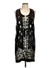 Madison Marcus 100% Silk Black Cocktail Dress Size L - photo 1