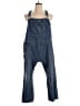 Gap 100% Cotton Blue Overalls Size XXL - photo 1