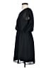 RSVP 100% Polyester Solid Black Casual Dress Size S - photo 5