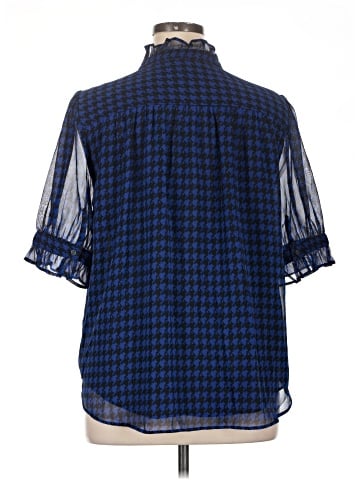Ann Taylor 3/4 Sleeve Button-Down Shirt (view 2)