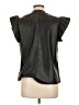 THML Black Short Sleeve Blouse Size L - photo 2