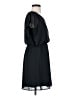 RSVP 100% Polyester Solid Black Casual Dress Size S - photo 4