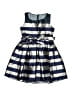 Bonnie Jean Stripes Silver Dress Size 8 - photo 2