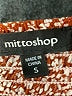 Mittoshop 100% Rayon Hearts Brown Casual Dress Size S - photo 4