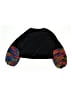 Shein Color Block Black Sweatshirt Size 7 - photo 2