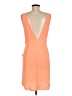 Wilfred 100% Polyester Solid Orange Cocktail Dress Size 6 - photo 2