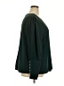 Shein Curve 100% Polyester Green Long Sleeve Blouse Size 18 Plus (3) - photo 4