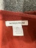 Nordstrom 100% Polyester Burgundy Cardigan Size 8 - 10 - photo 3